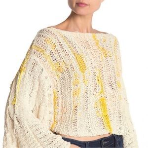 Free People Bell Sleeve Sweater